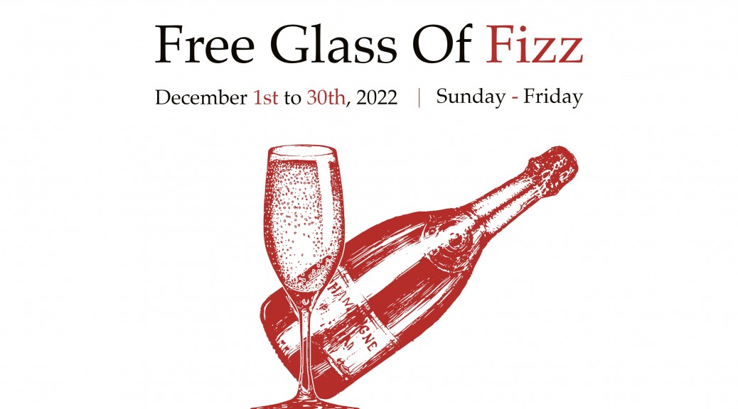 Free Glass of Fizz