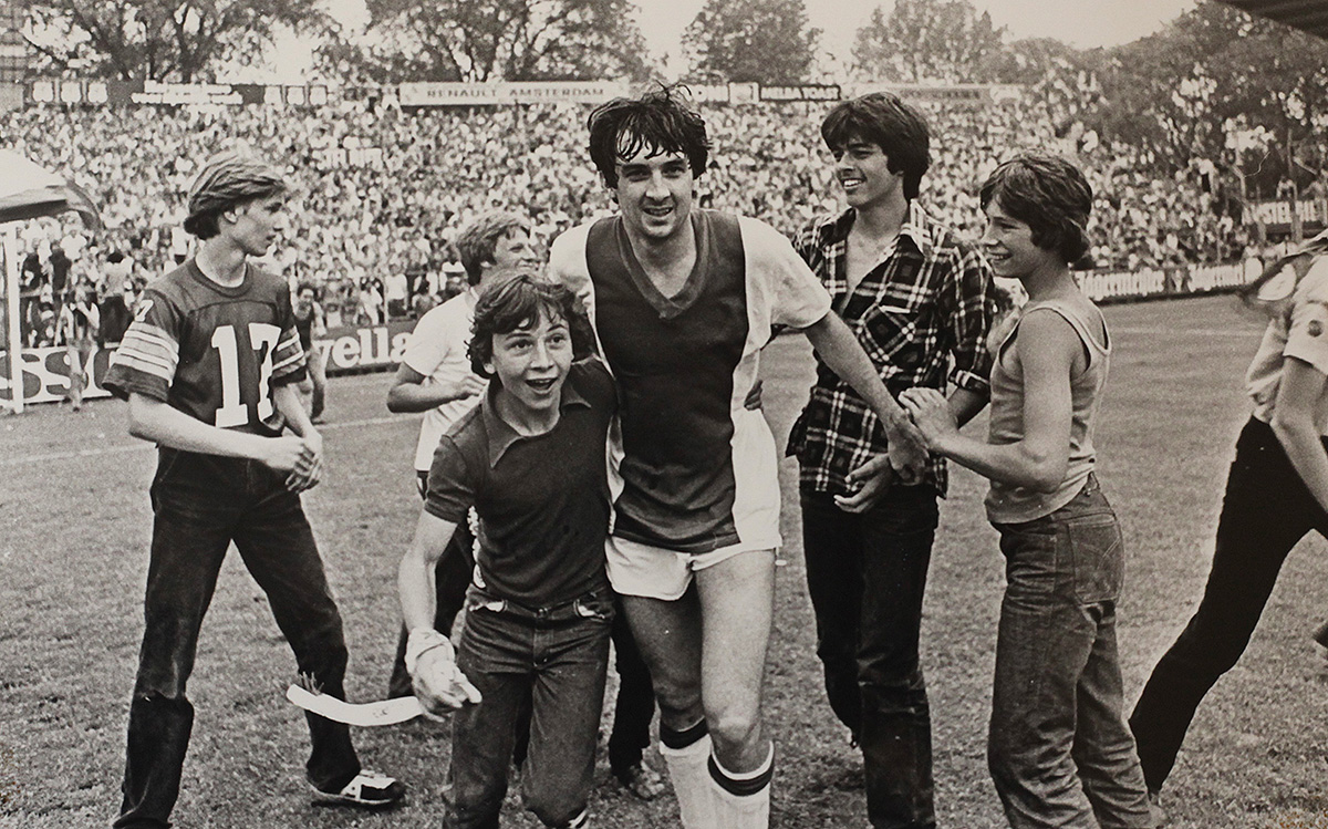 Ray was adored by the fans in his spell at Ajax.