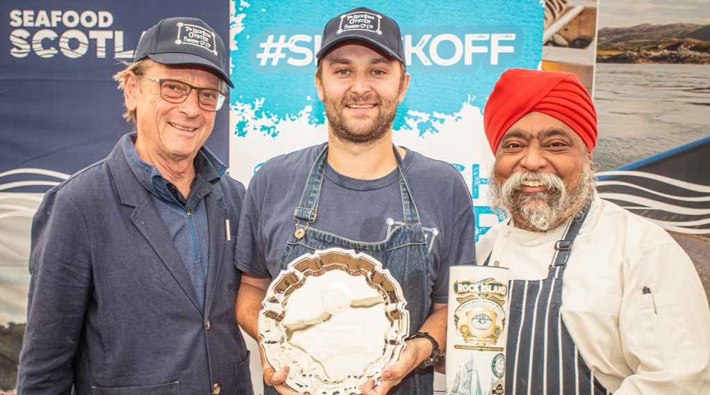 Jonathan Judges at the Stranraer Oyster Festival