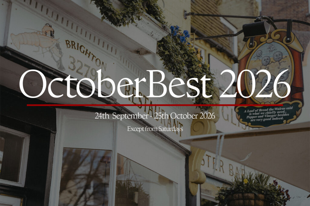 OctoberBest 2026: English’s of Brighton New Menus and Offers